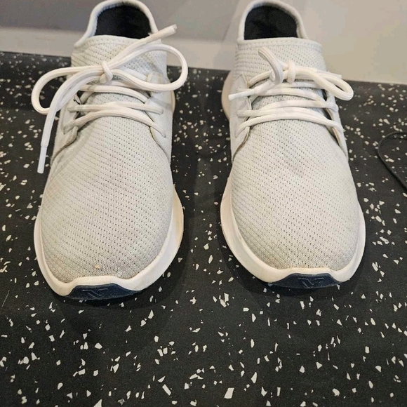 Women's Vessi White Athletic Shoes - Picture 2 of 3